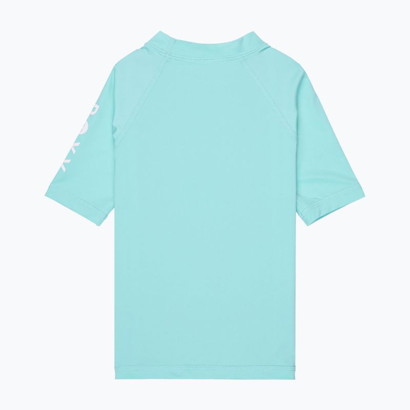 Tricou de înot pentru copii ROXY Whole Hearted aqua splash 2