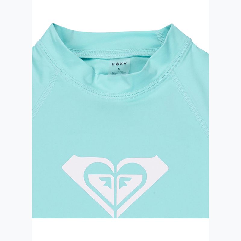 Tricou de înot pentru copii ROXY Whole Hearted aqua splash 3