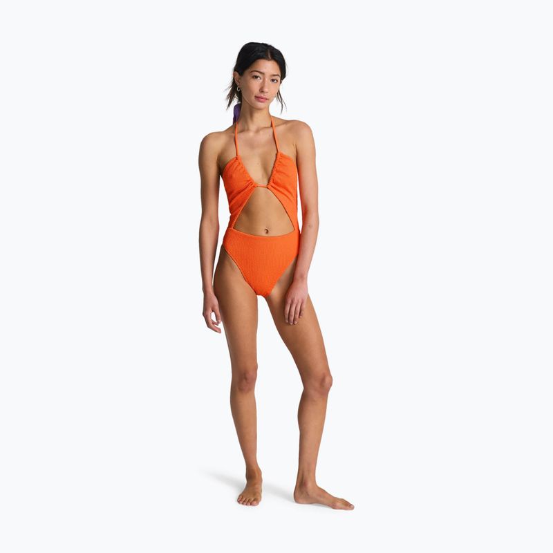 Costum de baie întreg pentru femei Billabong Summer High Salty One Piece fushion orange 2