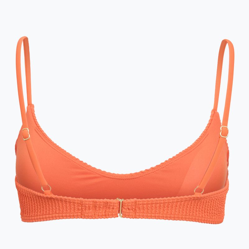 Top de costum de baie Billabong Summer High V Bralette fushion orange 2