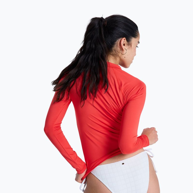 Longsleeve de înot pentru femei ROXY Whole Hearted hibiscus 2