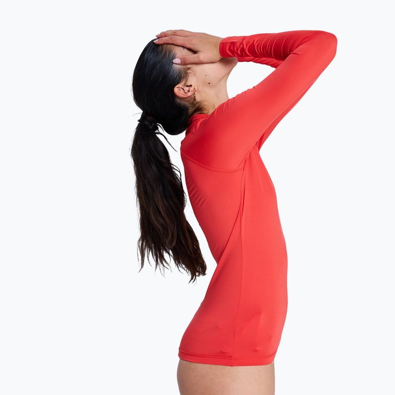 Longsleeve de înot pentru femei ROXY Whole Hearted hibiscus 4