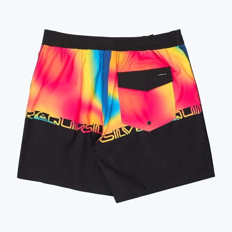 Pantaloni scurți de baie pentru bărbați Quiksilver Everyday Half Jam 16" black wordblock 2