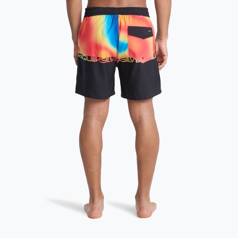 Pantaloni scurți de baie pentru bărbați Quiksilver Everyday Half Jam 16" black wordblock 5