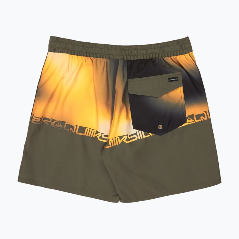 Pantaloni scurți de baie pentru bărbați Quiksilver Everyday Half Jam 16" grape leaf wordblock 2