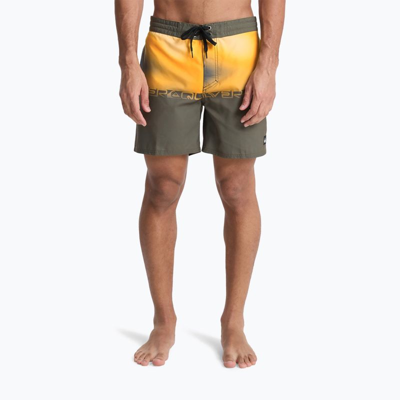 Pantaloni scurți de baie pentru bărbați Quiksilver Everyday Half Jam 16" grape leaf wordblock 3