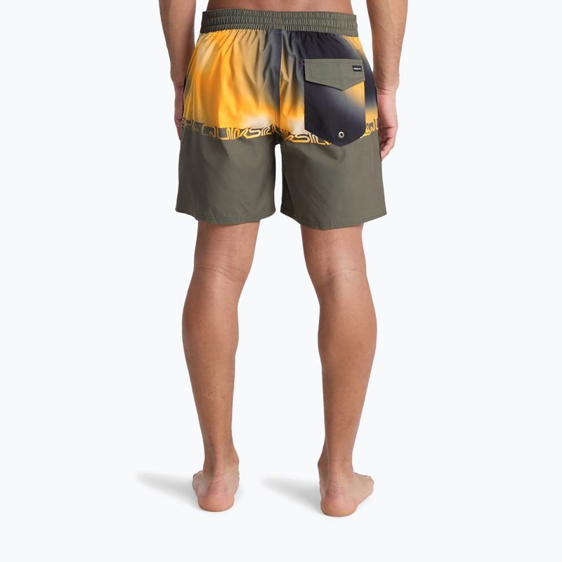 Pantaloni scurți de baie pentru bărbați Quiksilver Everyday Half Jam 16" grape leaf wordblock 5
