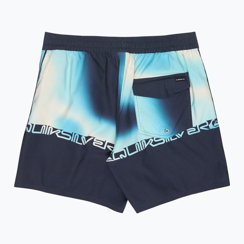 Pantaloni scurți de baie pentru bărbați Quiksilver Everyday Half Jam 16" dark navy wordblock 2