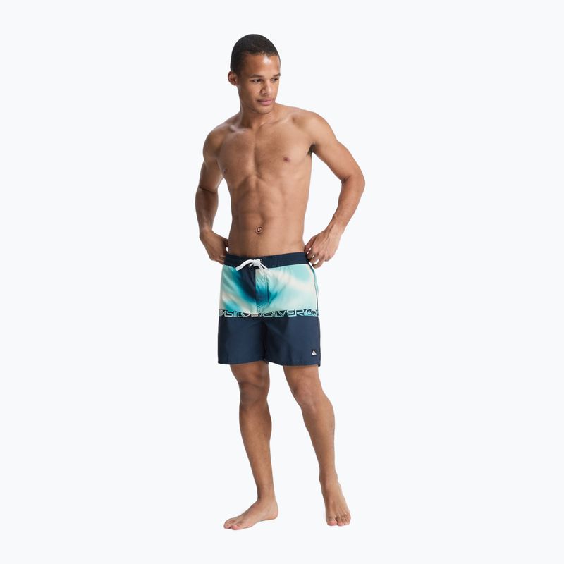 Pantaloni scurți de baie pentru bărbați Quiksilver Everyday Half Jam 16" dark navy wordblock 4