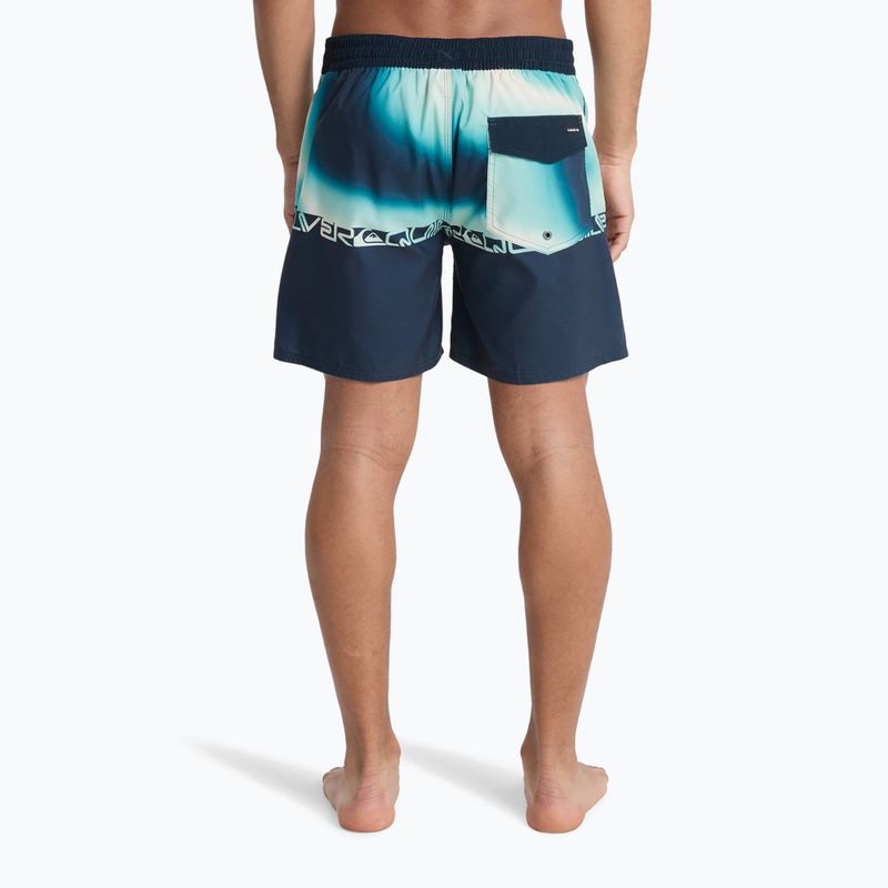 Pantaloni scurți de baie pentru bărbați Quiksilver Everyday Half Jam 16" dark navy wordblock 5