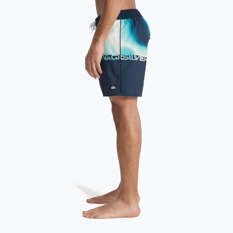 Pantaloni scurți de baie pentru bărbați Quiksilver Everyday Half Jam 16" dark navy wordblock 6