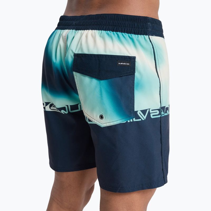 Pantaloni scurți de baie pentru bărbați Quiksilver Everyday Half Jam 16" dark navy wordblock 8