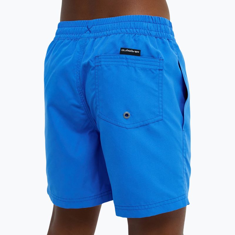 Pantaloni scurți de baie pentru copii Quiksilver Everyday Volley 14" Nebulas Blue 8