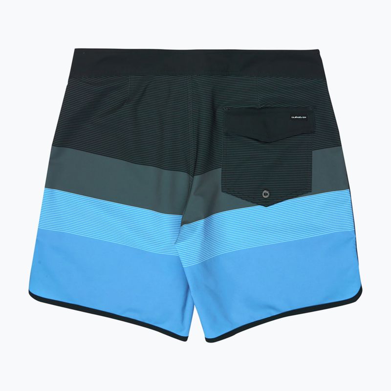 Pantaloni scurți de baie pentru bărbați Quiksilver Surfsilk Scallop 18" black tijuana 2