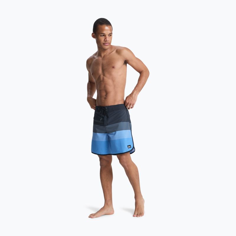 Pantaloni scurți de baie pentru bărbați Quiksilver Surfsilk Scallop 18" black tijuana 4