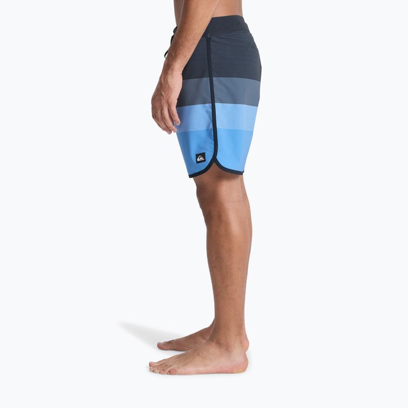Pantaloni scurți de baie pentru bărbați Quiksilver Surfsilk Scallop 18" black tijuana 6