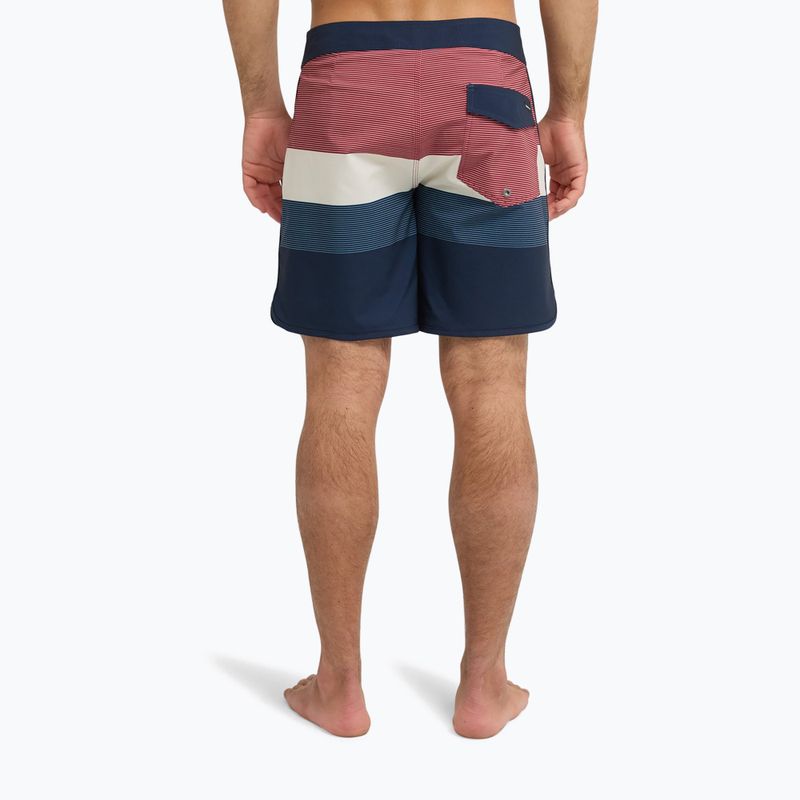 Pantaloni scurți de baie pentru bărbați Quiksilver Surfsilk Scallop 18" dark navy tijuana 5