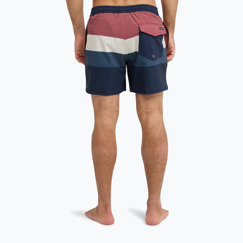 Pantaloni scurți de baie pentru bărbați Quiksilver Stretch Scallop Volley 16" dark navy tijuana 5