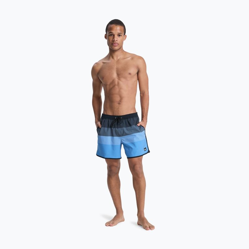 Pantaloni scurți de baie pentru bărbați Quiksilver Stretch Scallop Volley 16" black tijuana 4