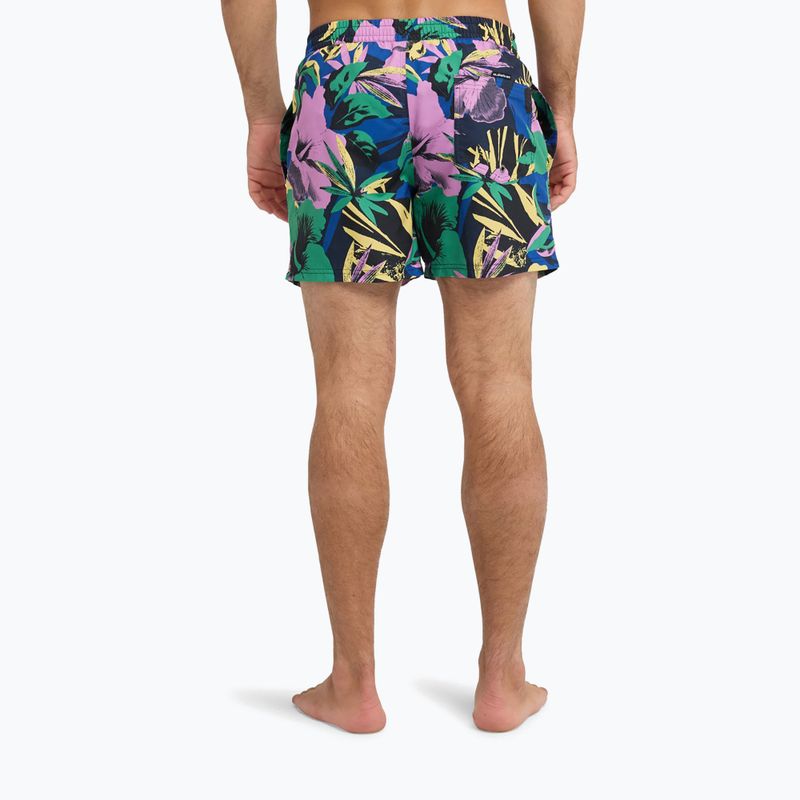 Pantaloni scurți de baie pentru bărbați Quiksilver Everyday Printed Volley 15" dark navy interact floral 5