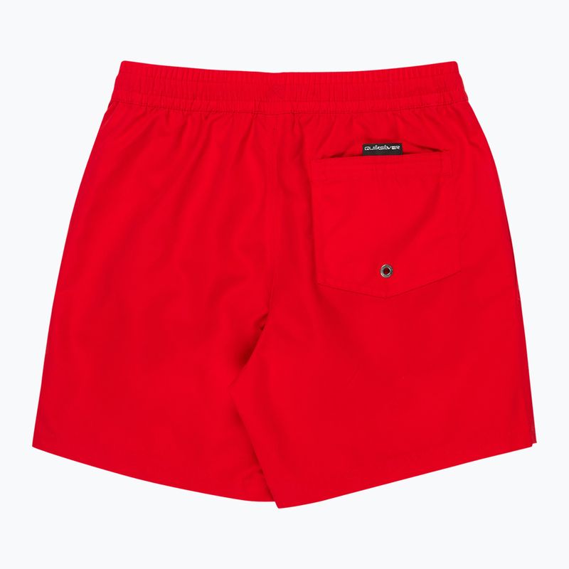 Pantaloni scurți de baie pentru copii Quiksilver Everyday Volley 14" salsa 2