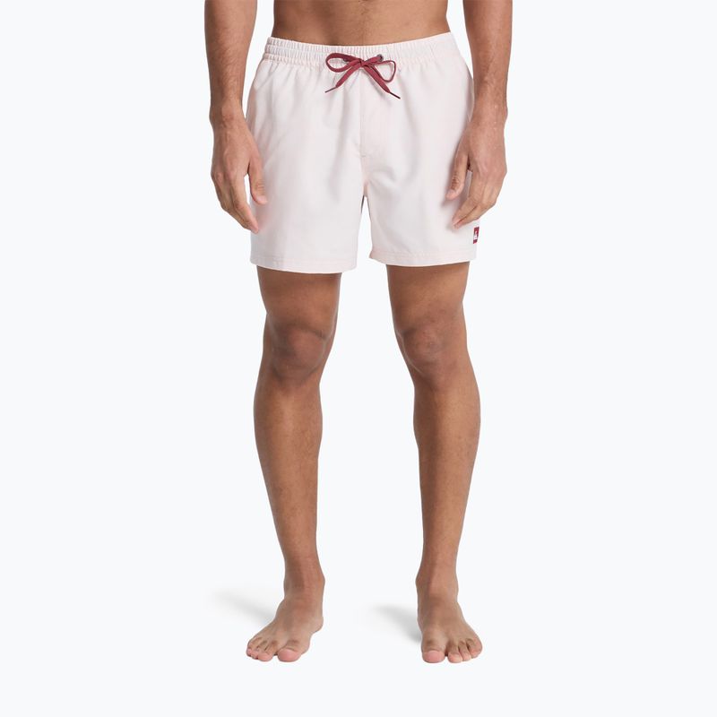 Pantaloni scurți de baie pentru bărbați Quiksilver Everyday Solid Volley 15" rosewater 2