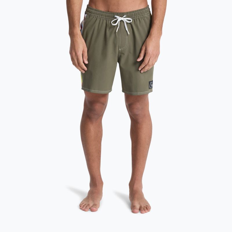 Pantaloni scurți de baie pentru bărbați Quiksilver Original Arch Volley 17" grape leaf 3