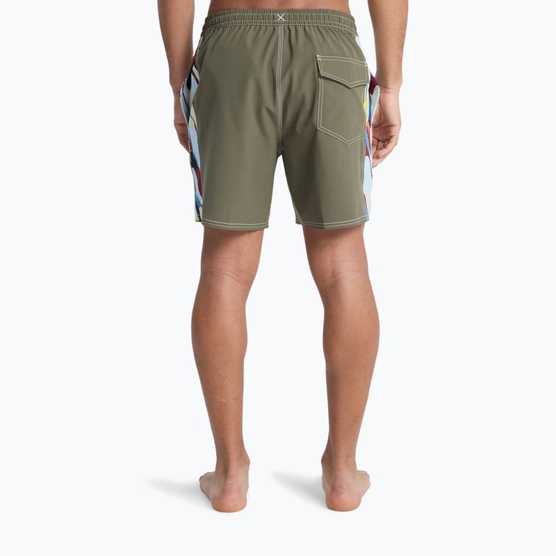 Pantaloni scurți de baie pentru bărbați Quiksilver Original Arch Volley 17" grape leaf 5