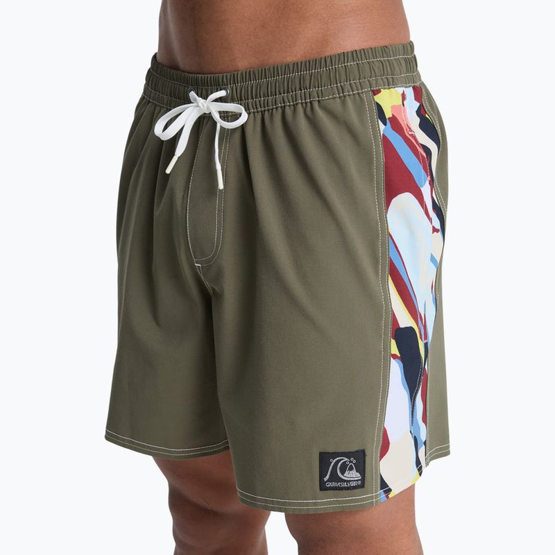 Pantaloni scurți de baie pentru bărbați Quiksilver Original Arch Volley 17" grape leaf 7