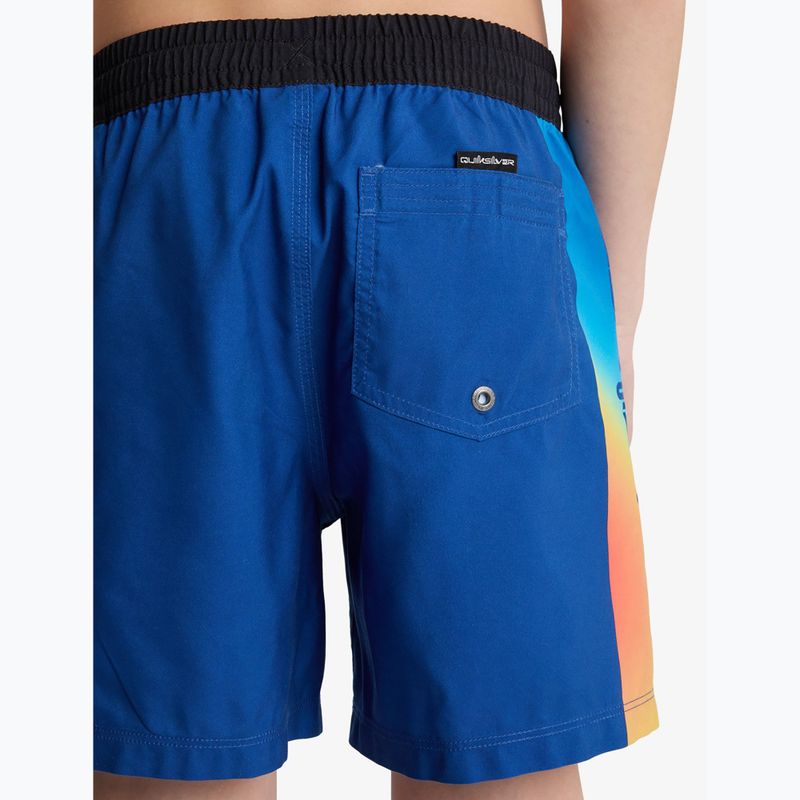 Pantaloni scurți de baie pentru copii Quiksilver Everyday Holmes Volley 16" Monaco Blue Holmes 8