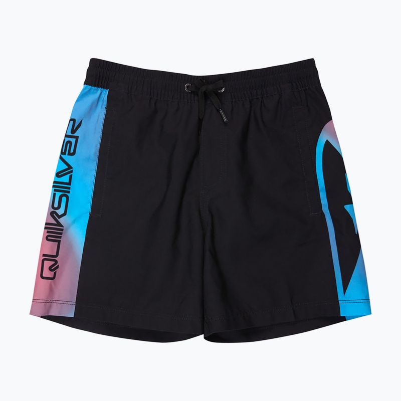 Pantaloni scurți de baie pentru copii Quiksilver Everyday Holmes Volley 16" black homles