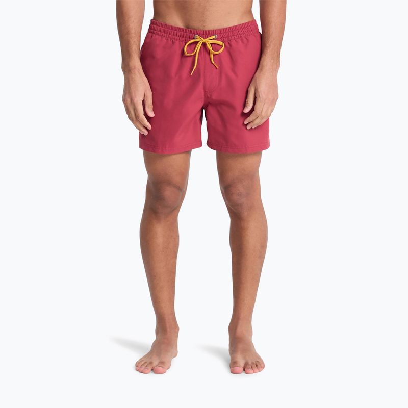 Pantaloni scurți de baie pentru bărbați Quiksilver Everyday Solid Volley 15" burnt russet 3