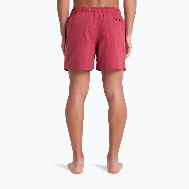 Pantaloni scurți de baie pentru bărbați Quiksilver Everyday Solid Volley 15" burnt russet 5