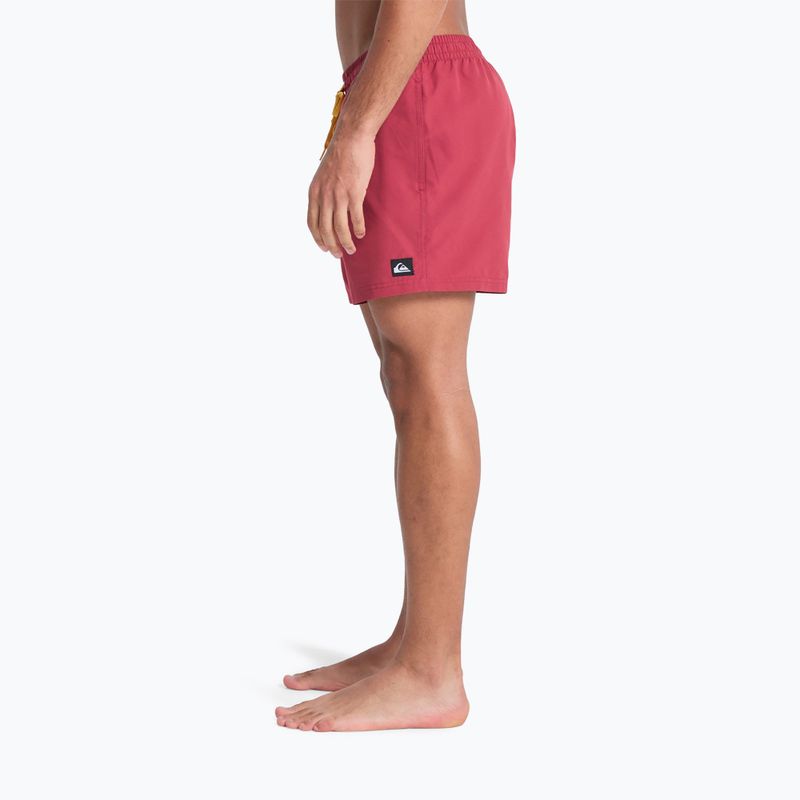 Pantaloni scurți de baie pentru bărbați Quiksilver Everyday Solid Volley 15" burnt russet 6