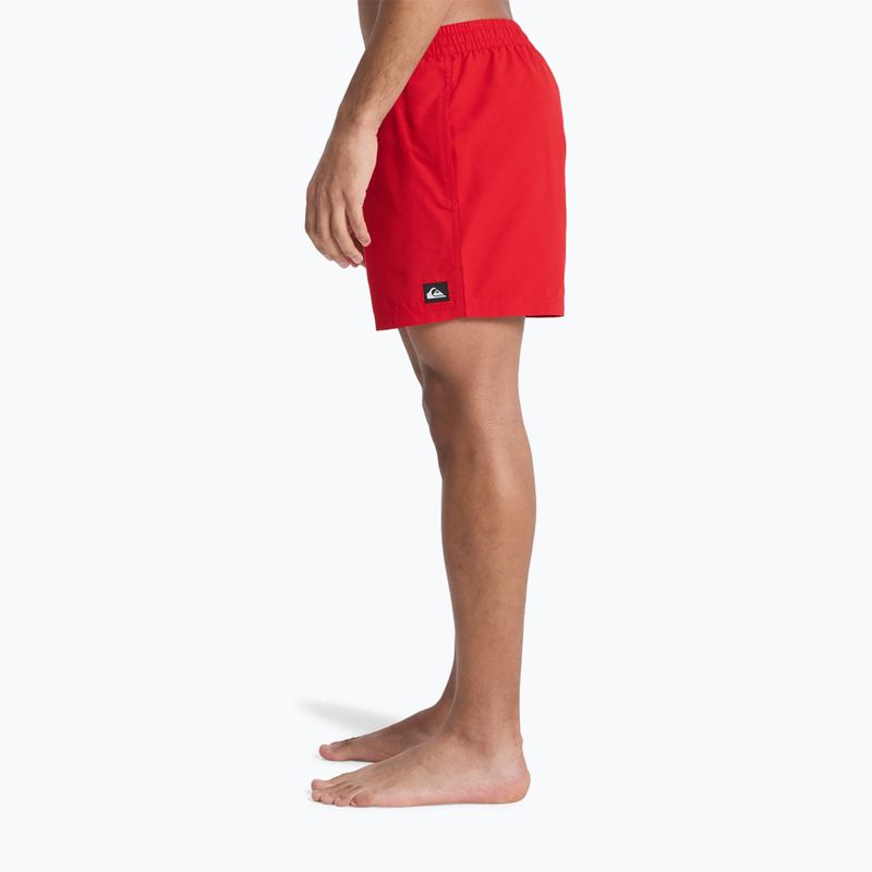 Pantaloni scurți de baie pentru bărbați Quiksilver Everyday Solid Volley 15" salsa 6