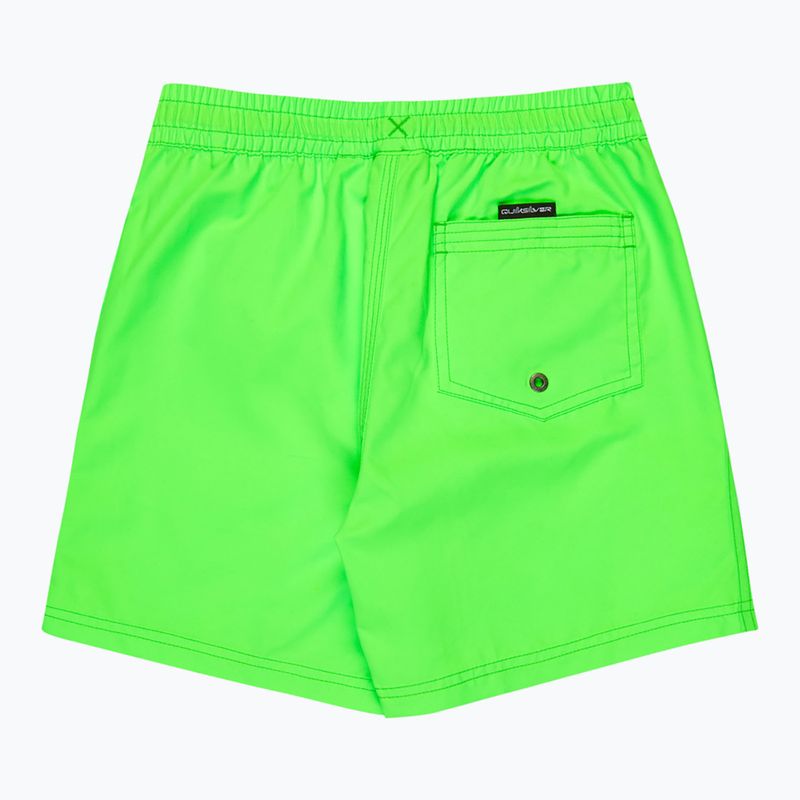 Pantaloni scurți de baie pentru copii Quiksilver Everyday Volley 14" green gecko 2