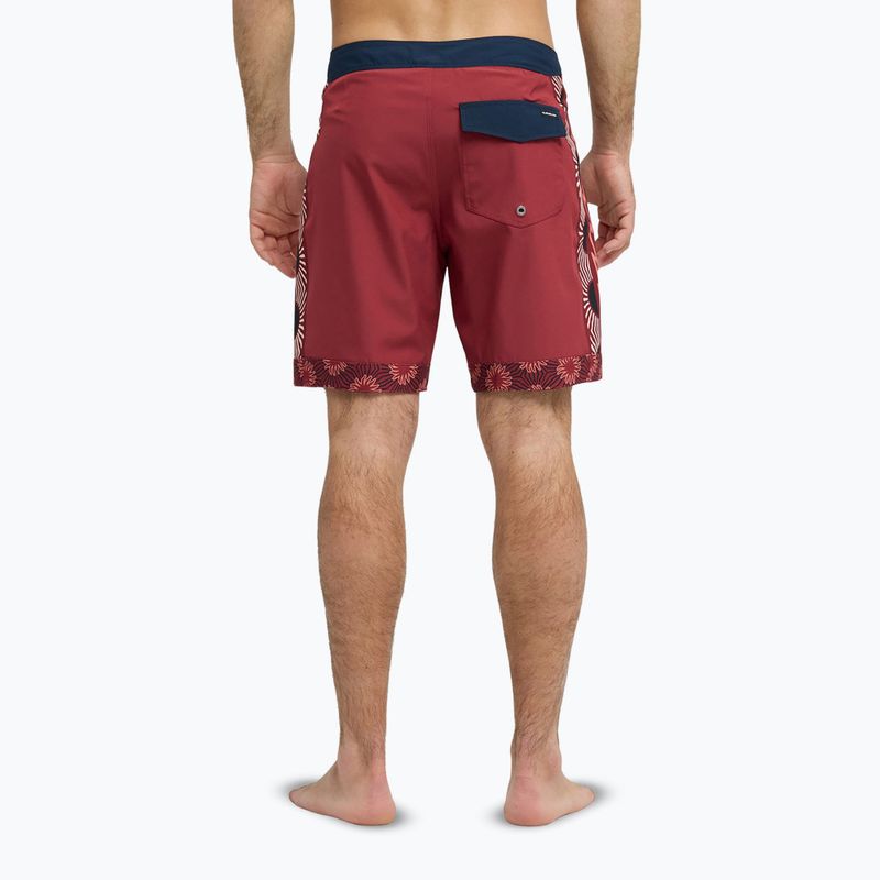 Pantaloni scurți de baie pentru bărbați Quiksilver Surfsilk Nomad 18" burnt russet 5