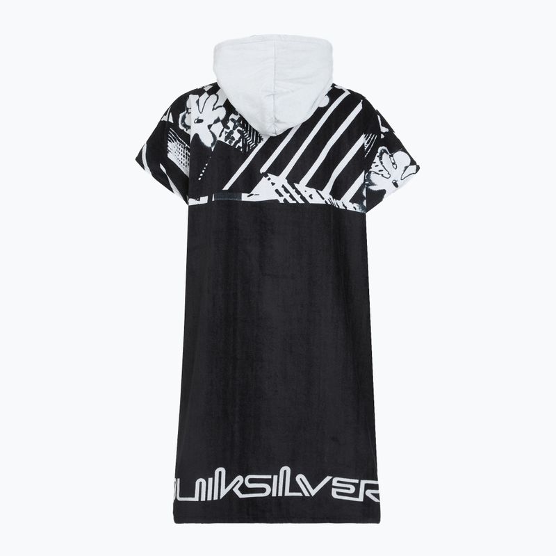 Poncho pentru bărbați Quiksilver Hoody Towel Boy black momentum 2