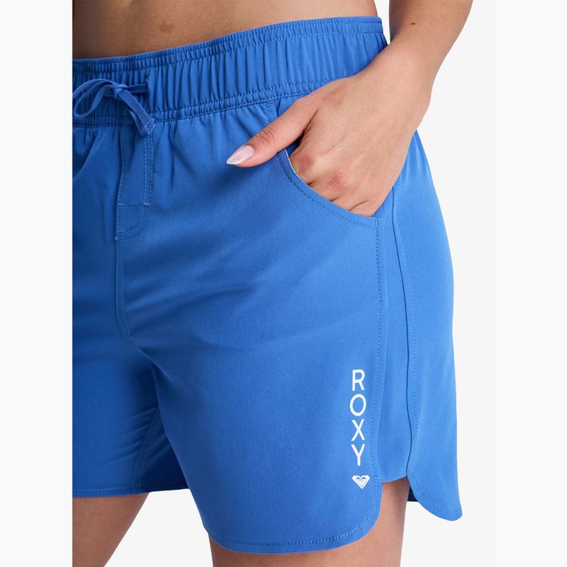 Pantaloni scurți de baie pentru femei ROXY Wave 5ʼʼ dutch blue 5