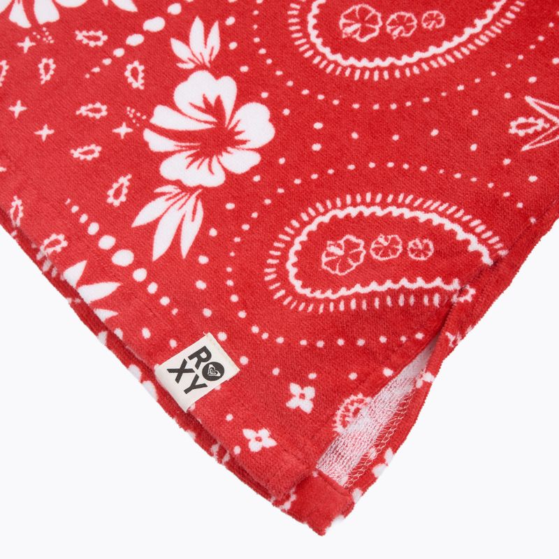 Poncho pentru femei ROXY Stay Magical Printed hibiscus boho bandana bico 4