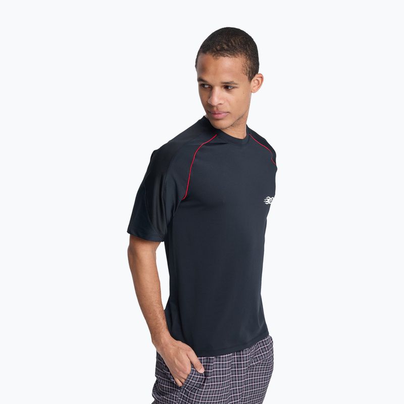 Tricou de înot pentru bărbați Quiksilver Mercury Americana Surf black 3
