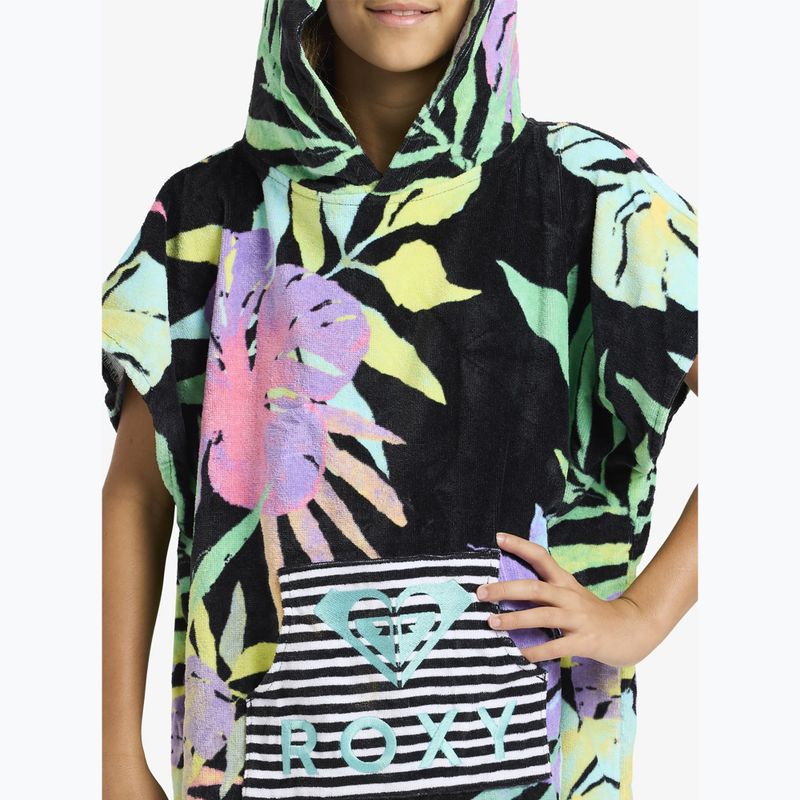 Poncho pentru copii ROXY RG Stay Magical Printed anthracite aquarella active rg 5