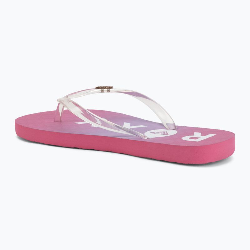 Șlapi pentru copii ROXY Viva Jelly sangria sunset 3