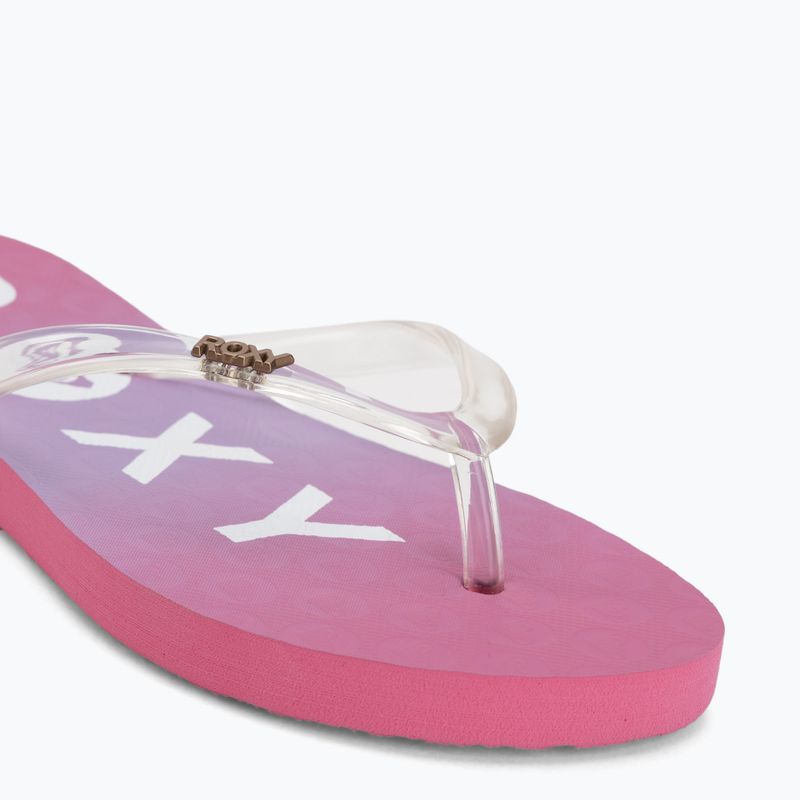 Șlapi pentru copii ROXY Viva Jelly sangria sunset 7