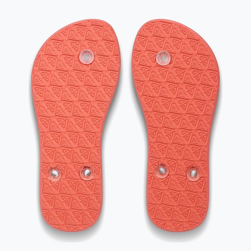 Șlapi pentru copii ROXY Viva Jelly camellia 5