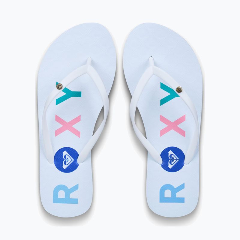 Șlapi pentru femei ROXY Sandy III white multi 1 2