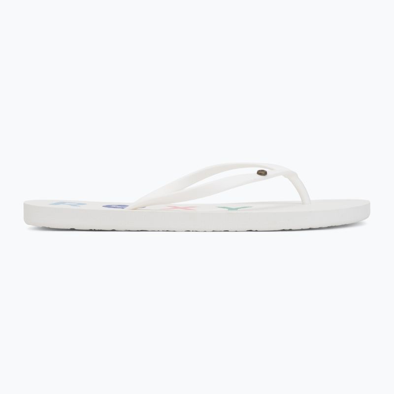 Șlapi pentru femei ROXY Sandy III white multi 1 2