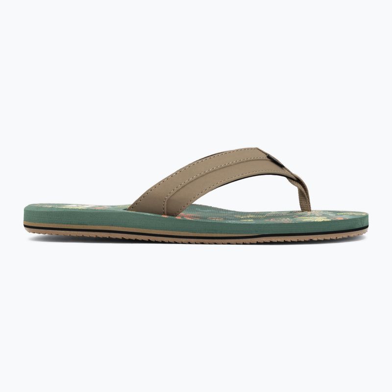 Șlapi pentru bărbați Billabong All Day Impact Print moss green 2