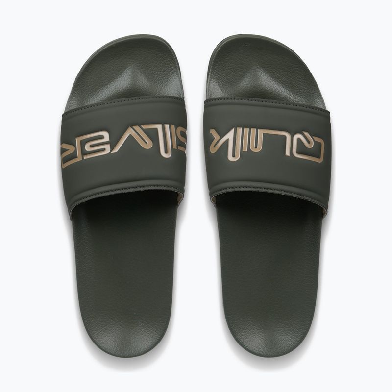 Șlapi pentru bărbați Quiksilver Sessions Slide grape leaf 4