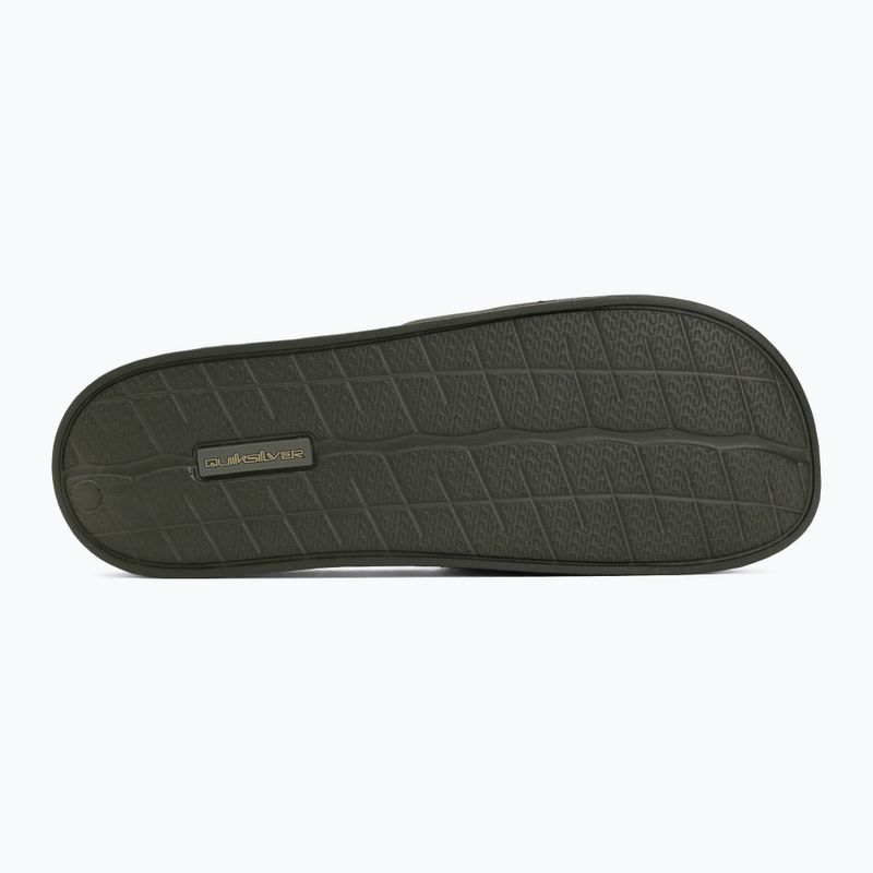 Șlapi pentru bărbați Quiksilver Sessions Slide grape leaf 4